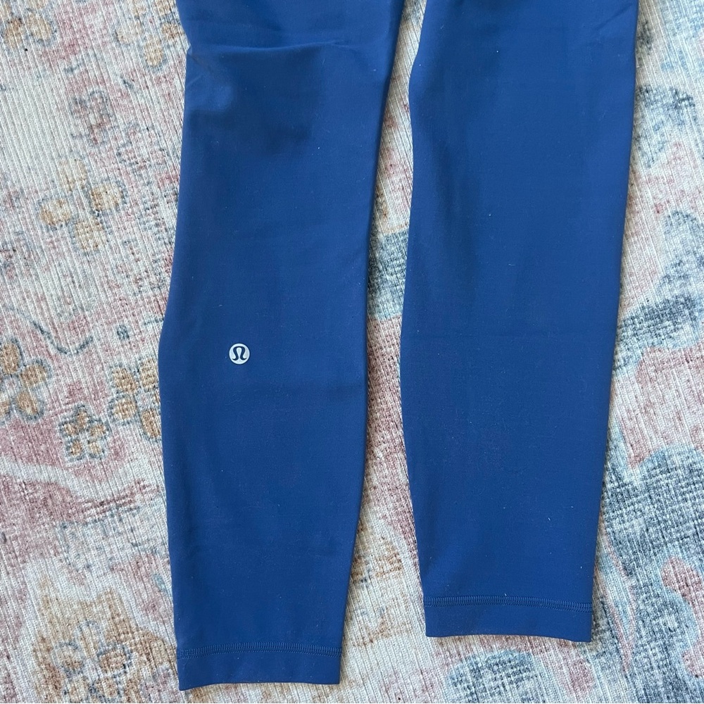 Lululemon Wunder Train High-Rise Tight 25" Pitch Blue - Picture 5 of 6
